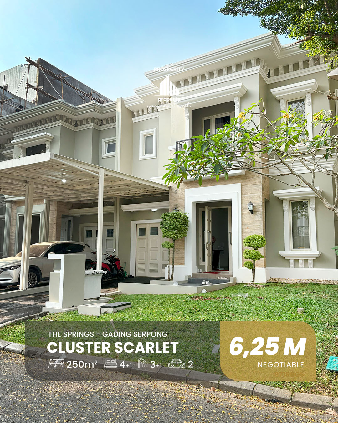 Cluster Scarlet The Spring Gading