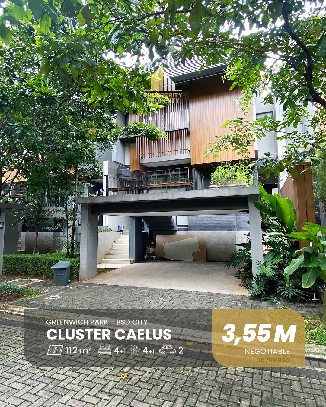 cluster caelus greenwich park bsd city