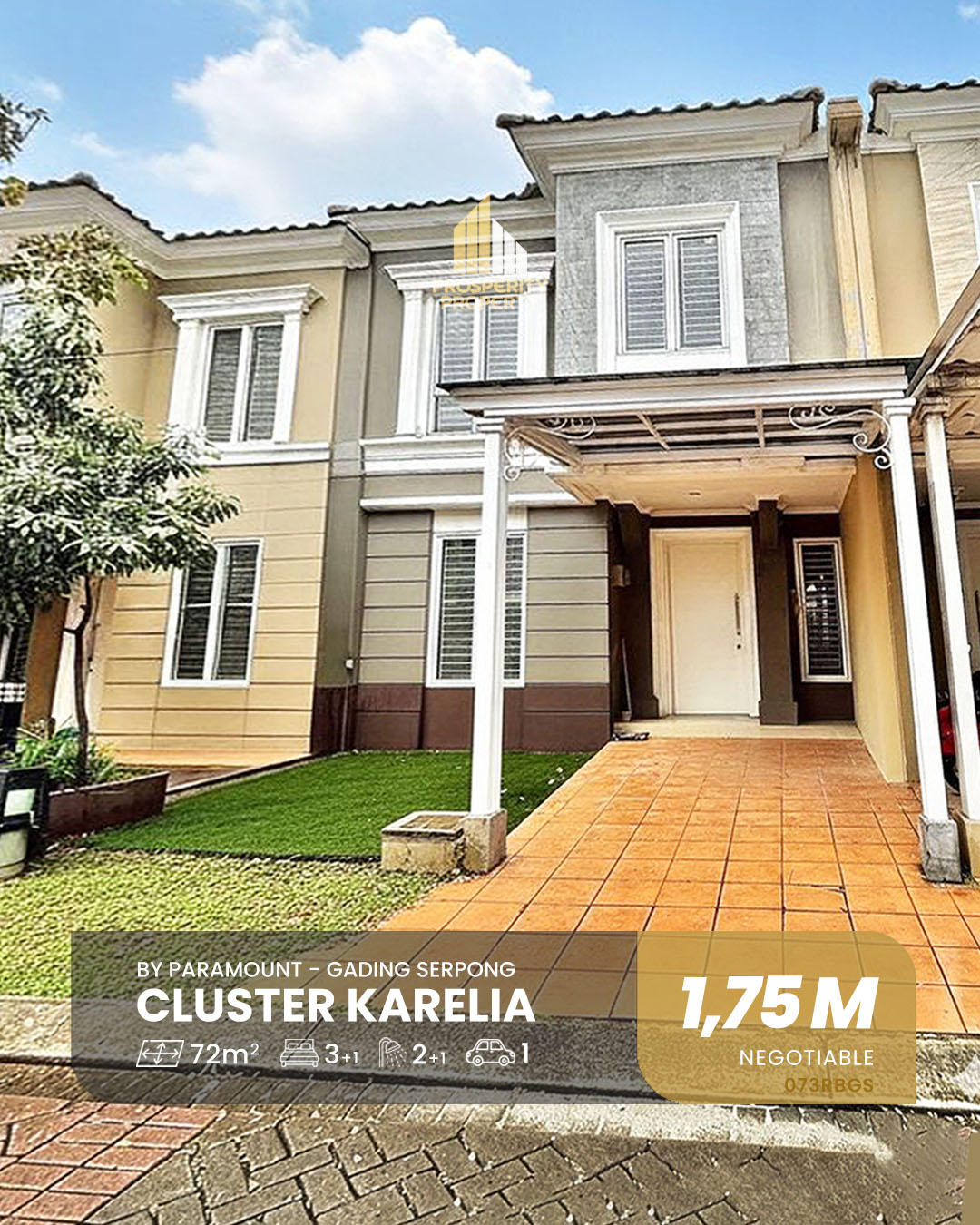 Rumaj di Cluster Karelia Gading Serpong