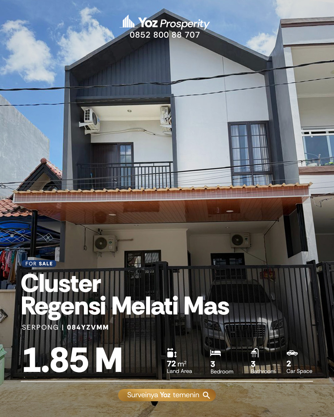 Jual Rumah di Regensi Melati Mas