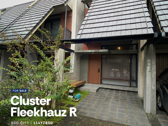 Tampak Depan Rumah Fleekhauz R BSD