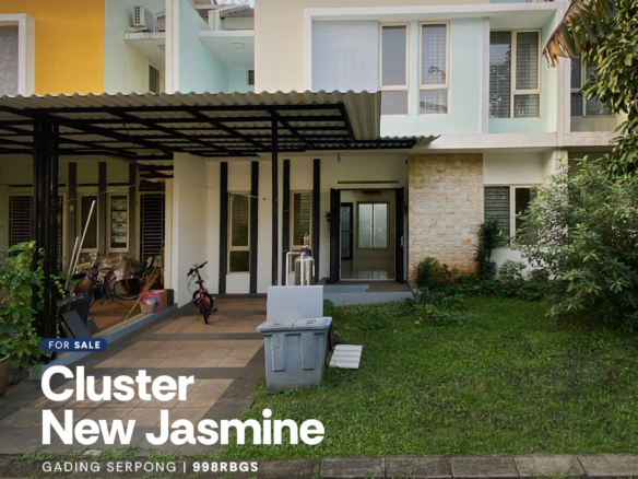 Rumah Cluster New Jasmine Dekat SMS Strategis di Gading Serpong SATULISTING.com