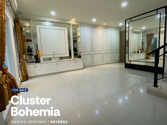 Rumah Murah Ukuran Luas Siap Huni di Cluster Bohemia Gading Serpong SATULISTING.com
