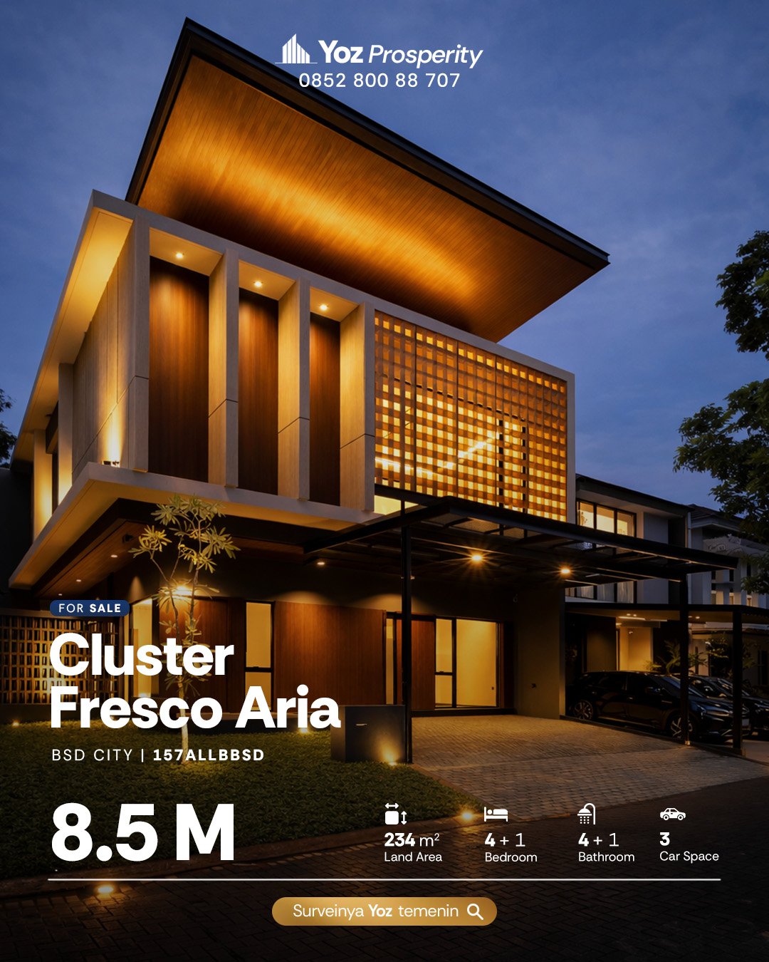 Cluster Fresco Aria BSD City
