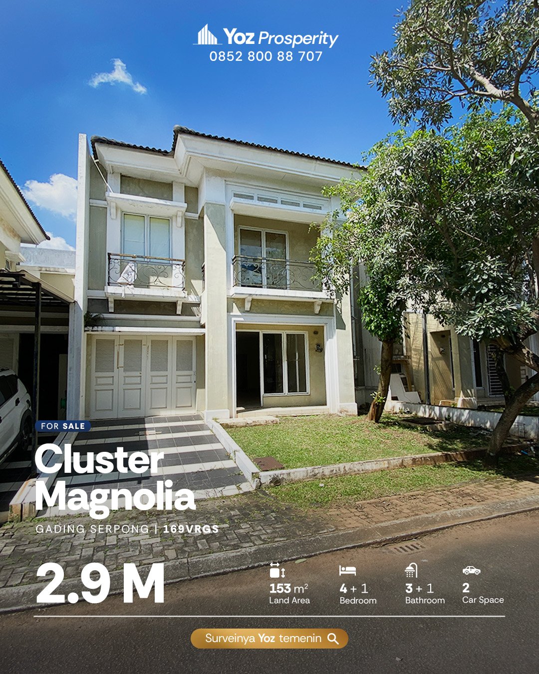 Cluster Magnolia Villagr Gading Serpong