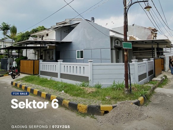 Jual rumah di sektor 6 Gading Serpong
