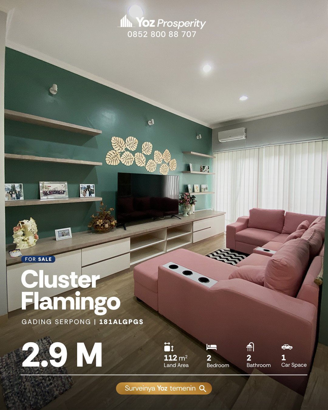 Cluster Flamingo The Springs