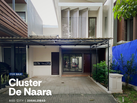 Rumah di Cluster De Naara Sinarmas Land BSD City