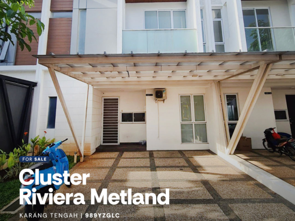 Rumah di Cluster The Riviera Metland Cyber Puri