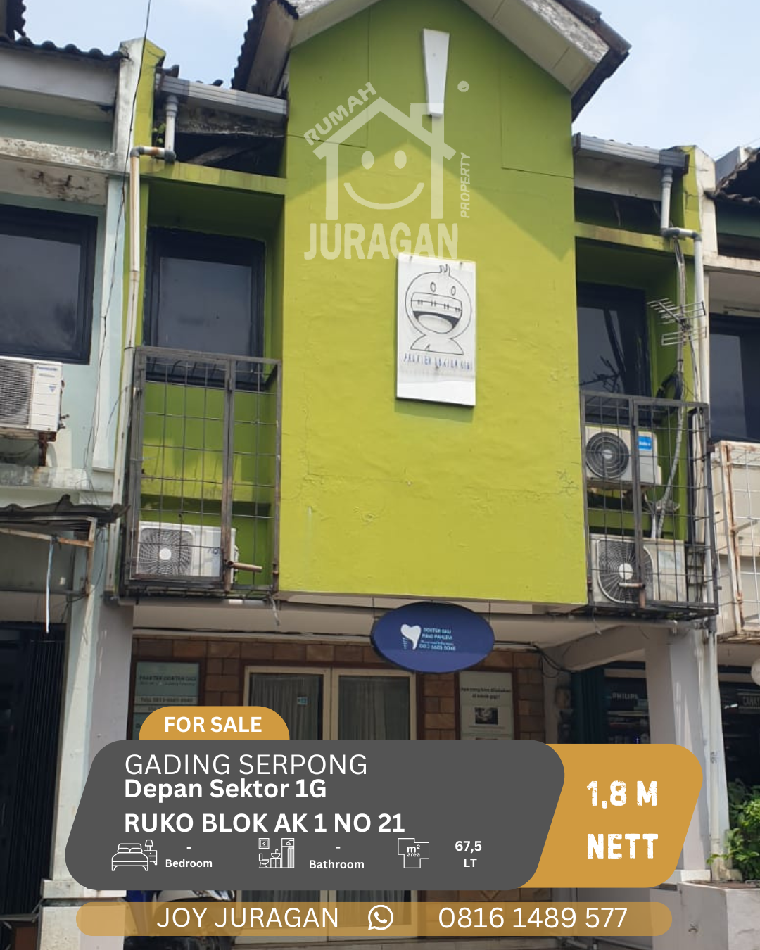 Ruko / Rukan di Gading Serpong
