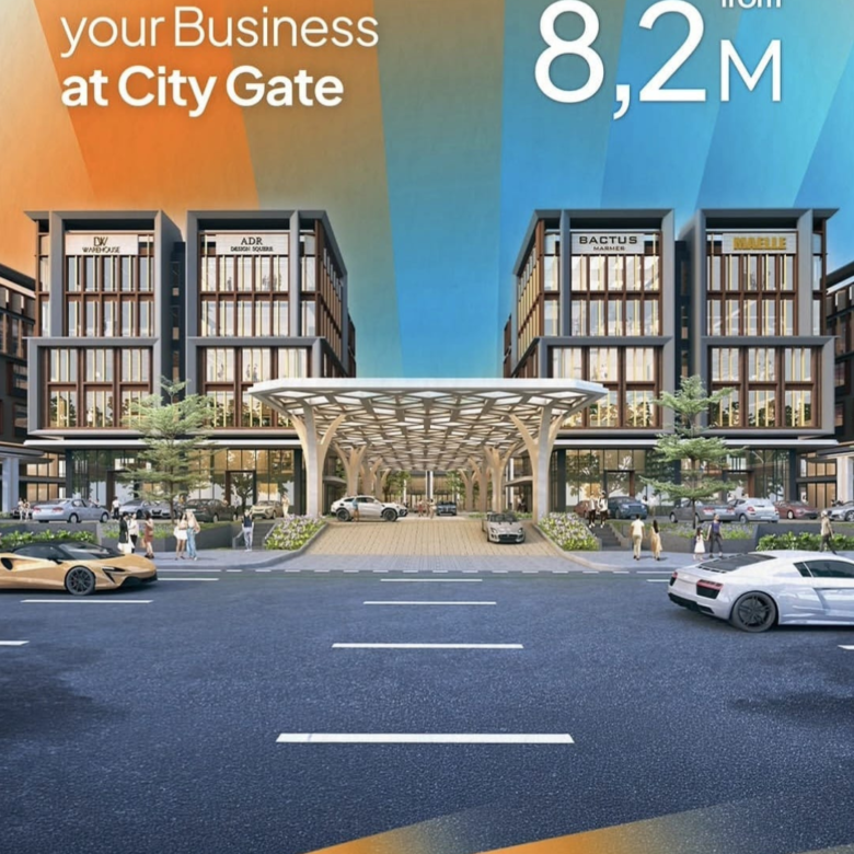 RUKO DIJUAL CITY GATE GADING SERPONG