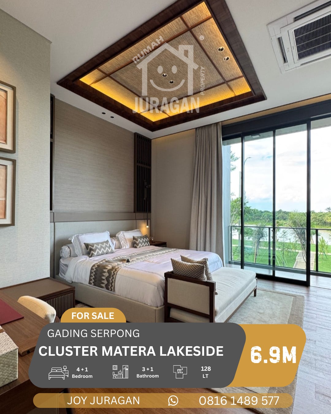 RUMAH DIJUAL MATERA LAKESIDE GADING SERPONG