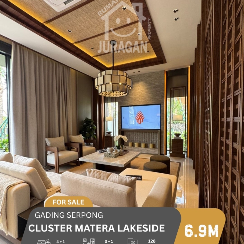 RUMAH DIJUAL MATERA LAKESIDE GADING SERPONG