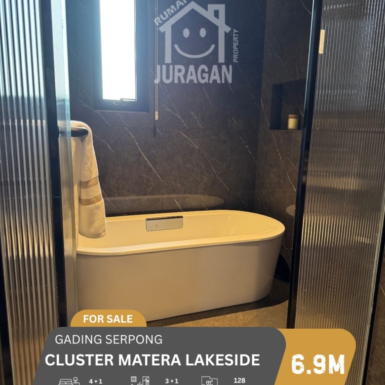 RUMAH DIJUAL MATERA LAKESIDE GADING SERPONG