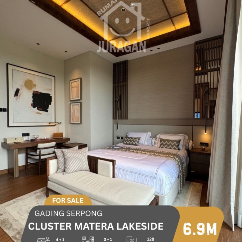 RUMAH DIJUAL MATERA LAKESIDE GADING SERPONG