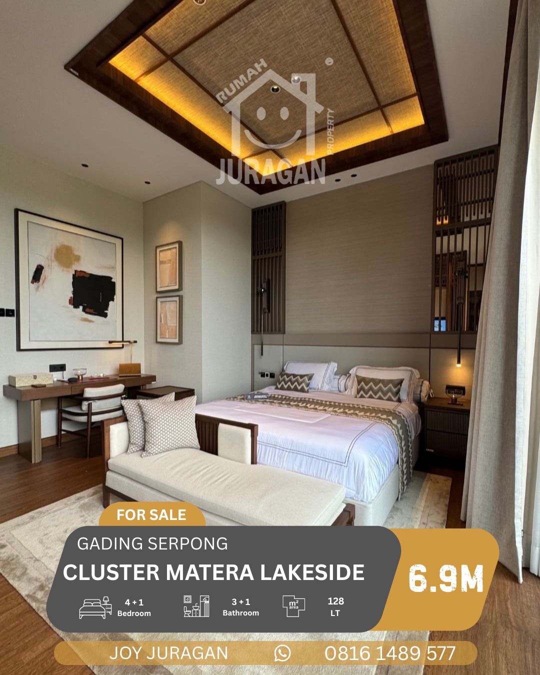 RUMAH DIJUAL MATERA LAKESIDE GADING SERPONG