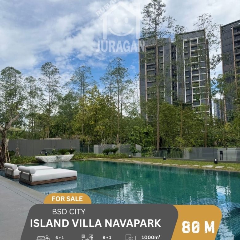 DIJUAL RUMAH CLUSTER ISLAND NAVAPARK BSD