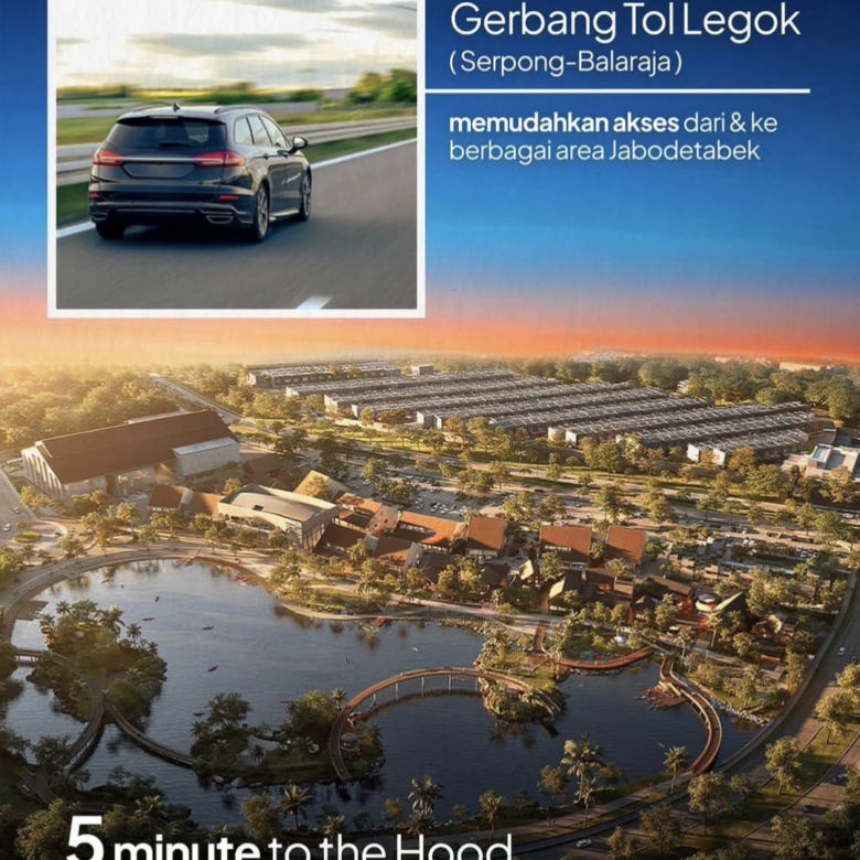 RUKO DIJUAL CITY GATE GADING SERPONG