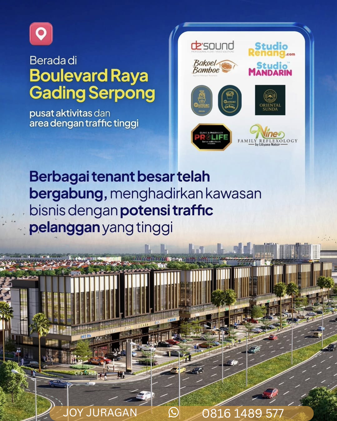 Ruko / Rukan di Gading Serpong