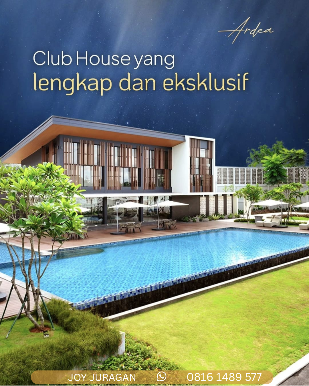 RUMAH DIJUAL ARDEA HERON GADING SERPONG