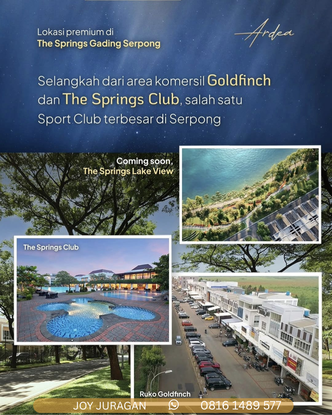 RUMAH DIJUAL ARDEA HERON GADING SERPONG