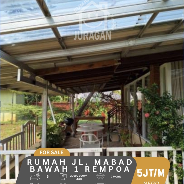 DIJUAL RUMAH JL. MABAD BAWAH REMPOA