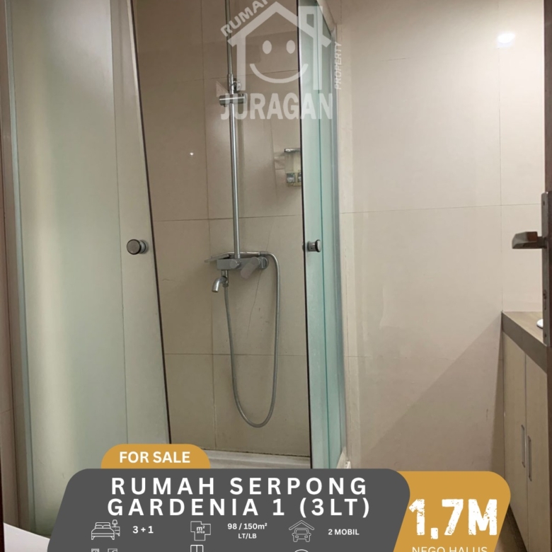 DIJUAL RUMAH SERPONG GARDEN 1 GREEN STUDENTIA
