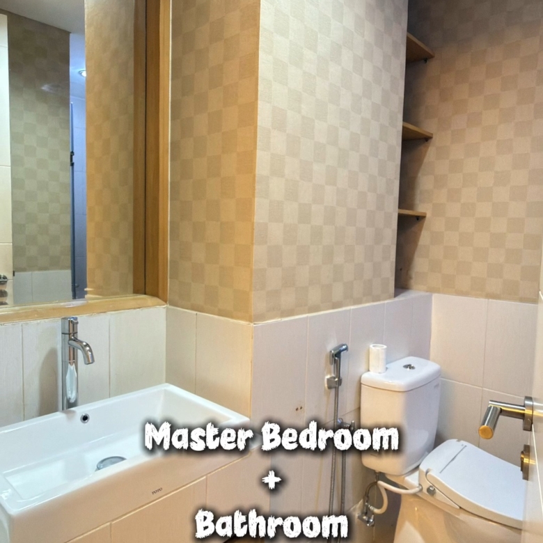 Disewakan apartemen 2+1 kamar furnished private lift 1 Park Residence
