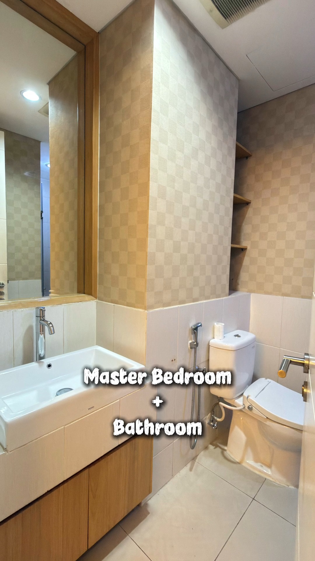 Disewakan apartemen 2+1 kamar furnished private lift 1 Park Residence