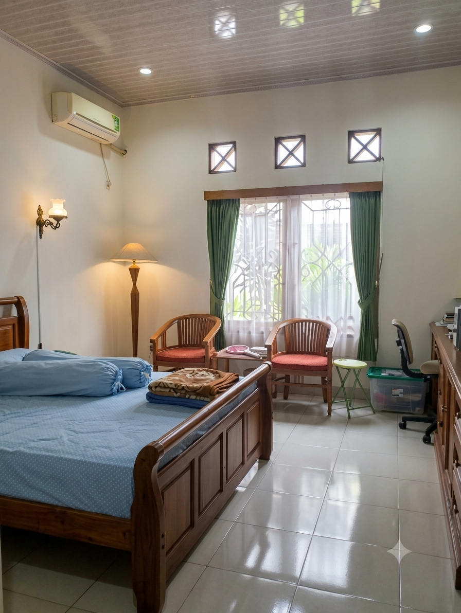 Dijual rumah asri 4+1 KT semifurnished di Grand Galaxy City bisa KPR
