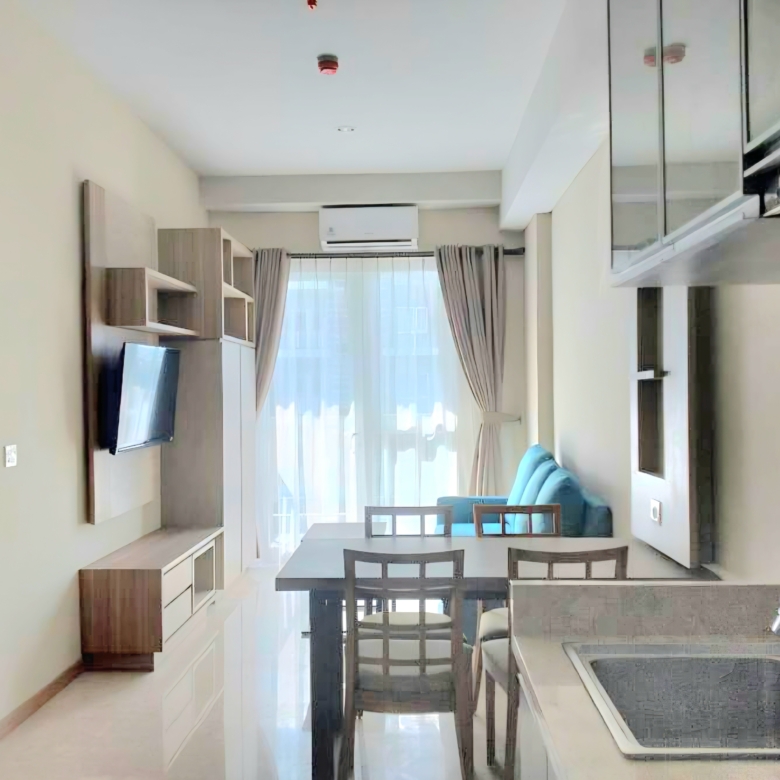 Dijual harga 50% Apartemen Grande Valore Jababeka 1 Furnished Siaphuni