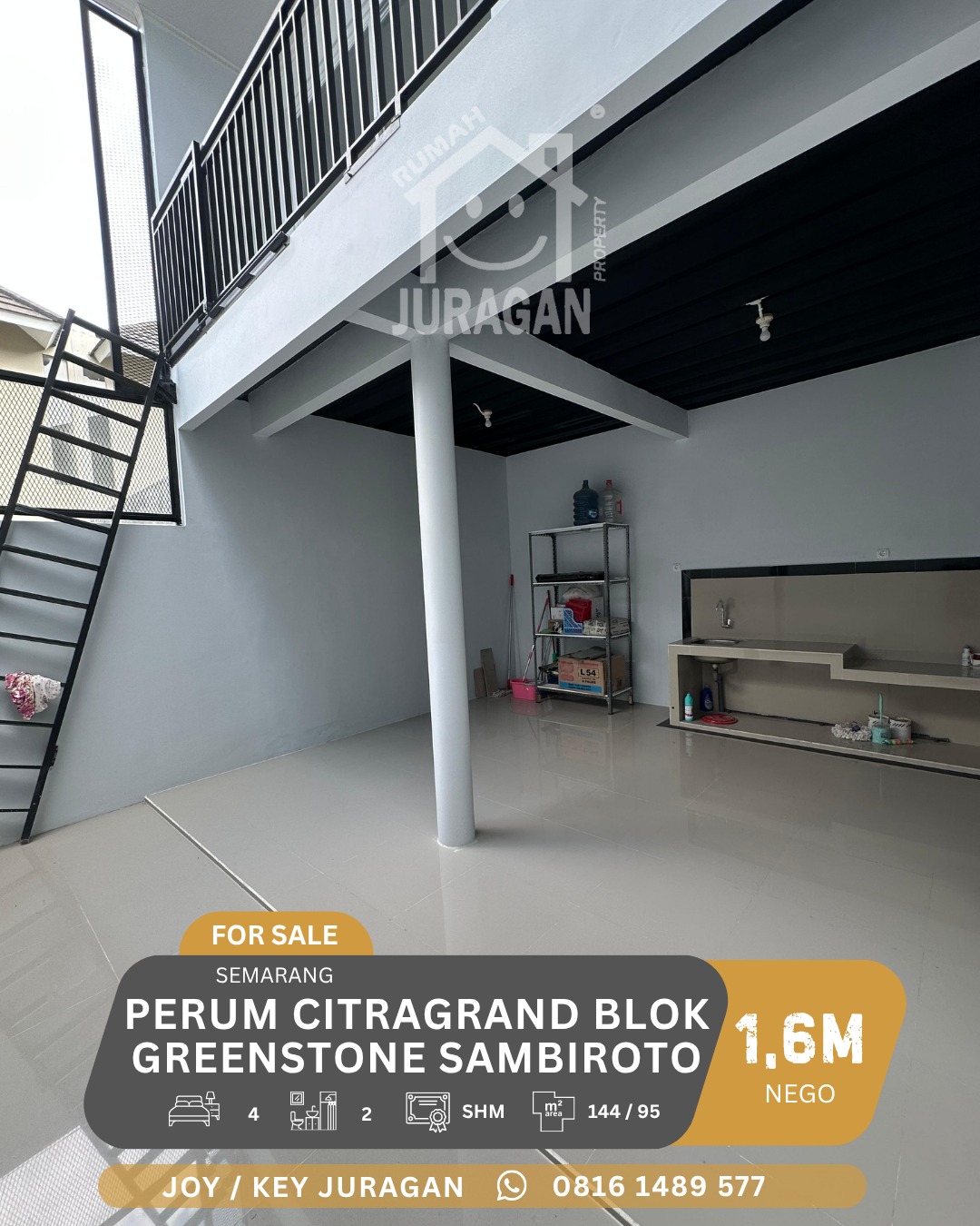 DIJUAL PERUM CITRAGRAND BLOK GREENSTONE SAMBIROTO SEMARANG