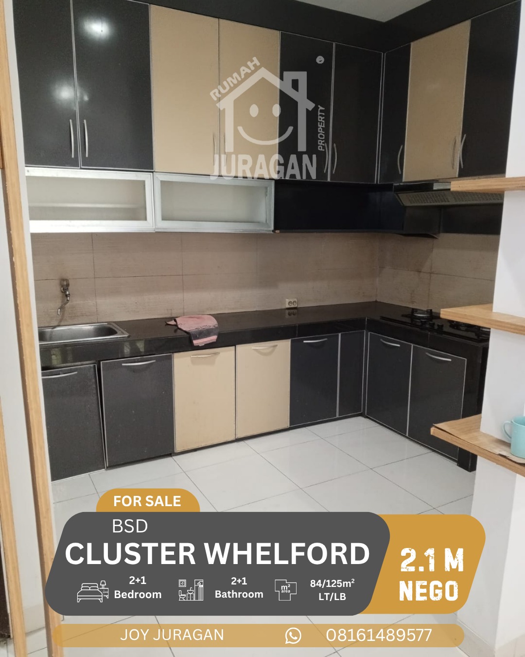Rumah Dijual Whelford BSD City