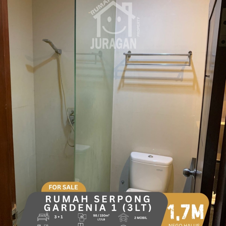 DIJUAL RUMAH SERPONG GARDEN 1 GREEN STUDENTIA