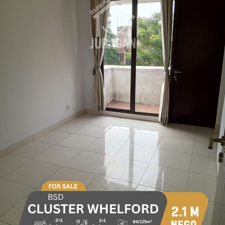 Rumah Dijual Whelford BSD City