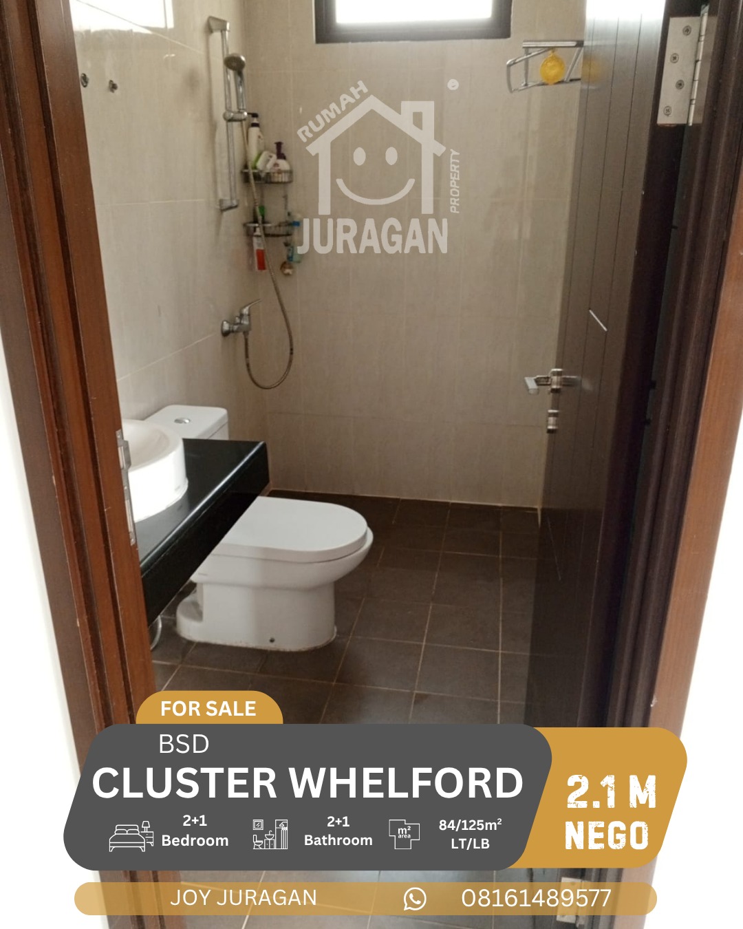 Rumah Dijual Whelford BSD City