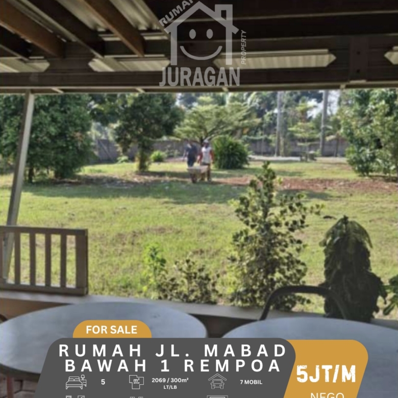 DIJUAL RUMAH JL. MABAD BAWAH REMPOA