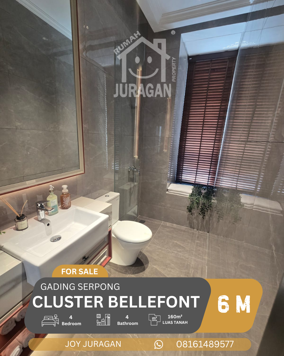Dijual Rumah Bellefont Gading Serpong