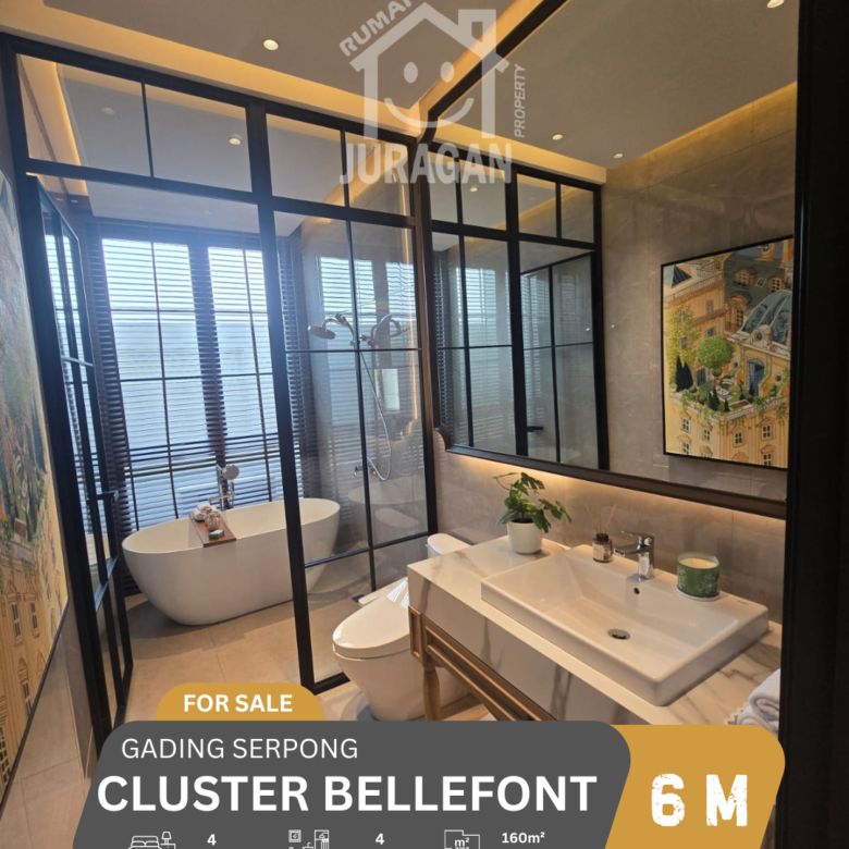 Dijual Rumah Bellefont Gading Serpong