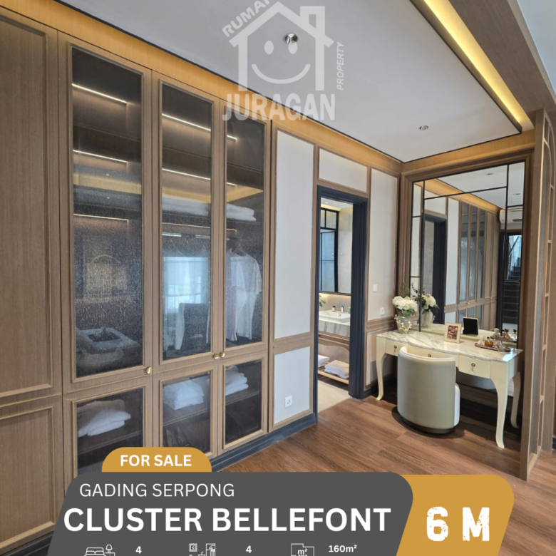 Dijual Rumah Bellefont Gading Serpong