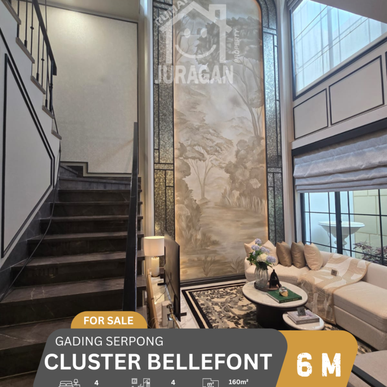 Dijual Rumah Bellefont Gading Serpong