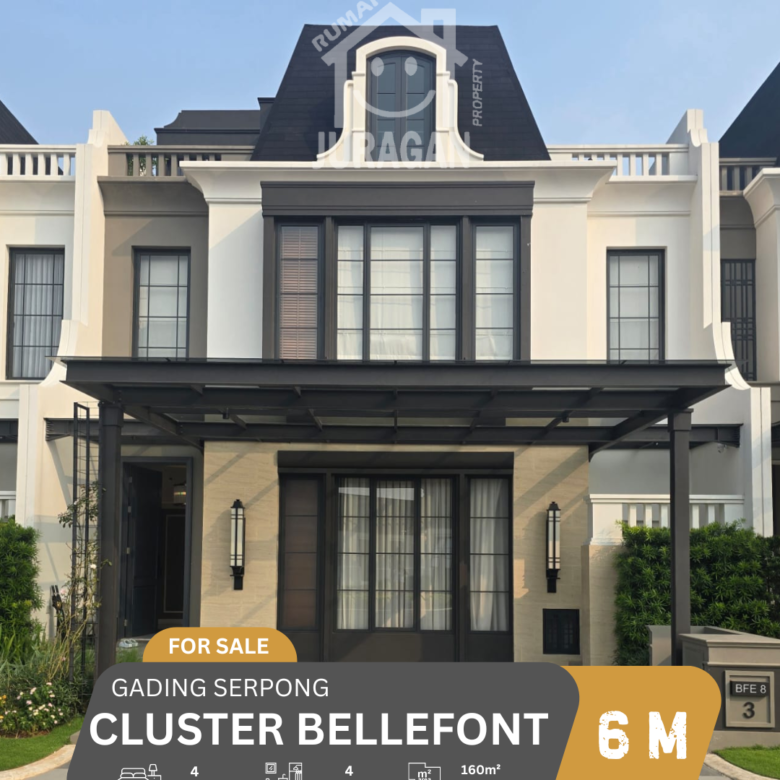 Dijual Rumah Bellefont Gading Serpong