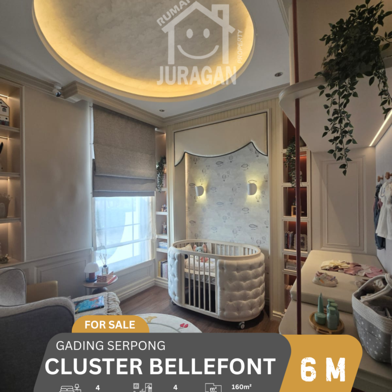 Dijual Rumah Bellefont Gading Serpong