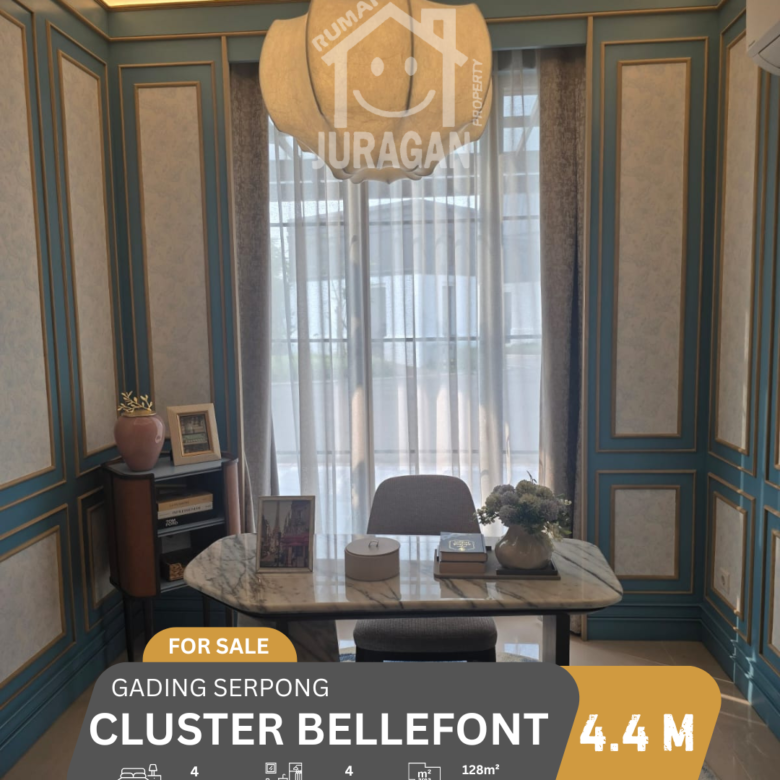 Dijual Rumah Bellefont Gading Serpong