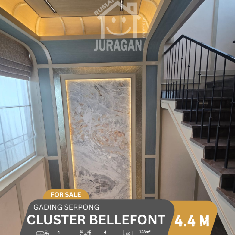 Dijual Rumah Bellefont Gading Serpong
