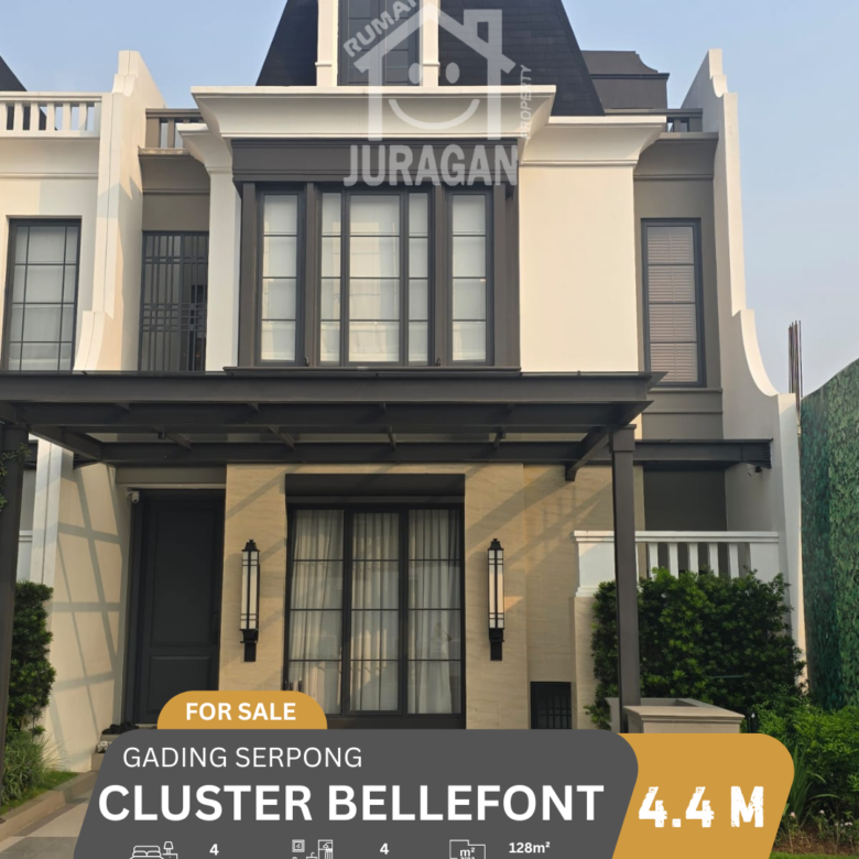 Dijual Rumah Bellefont Gading Serpong