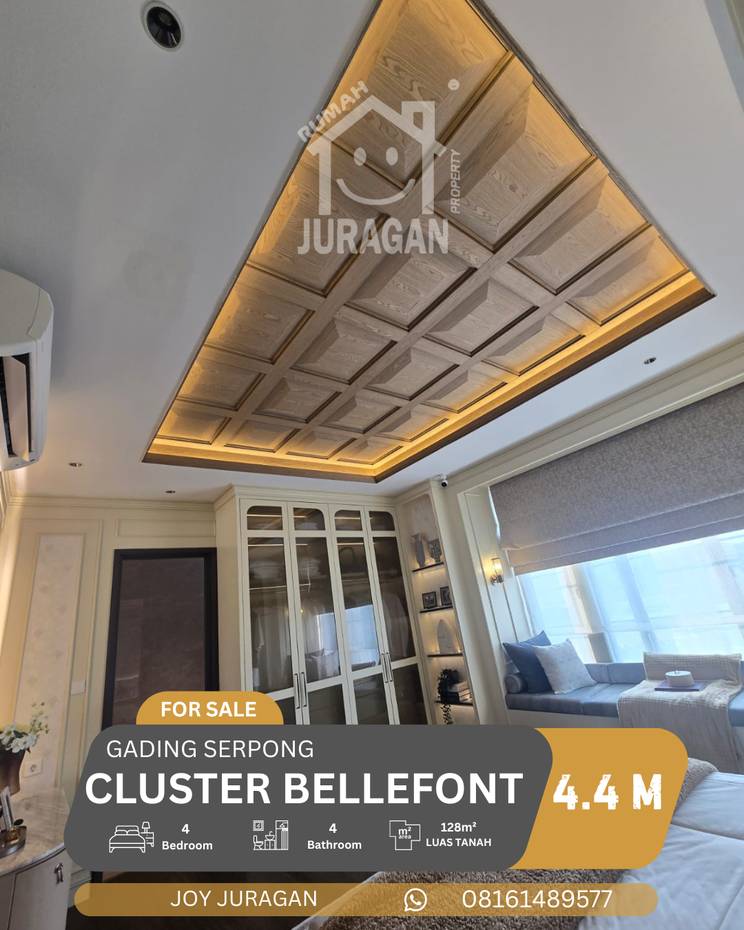 Dijual Rumah Bellefont Gading Serpong