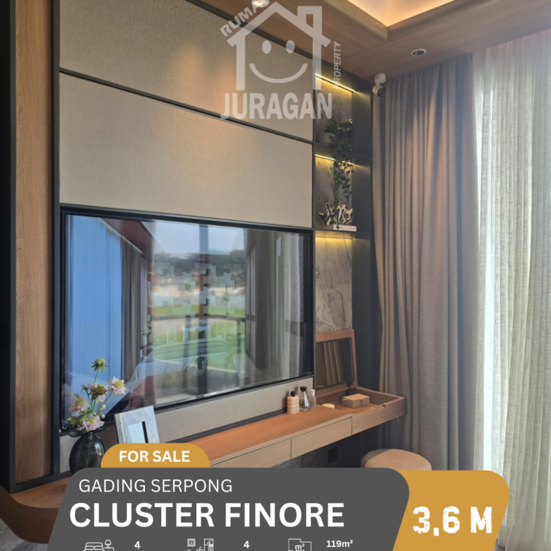 Dijual Rumah Finore Gading Serpong