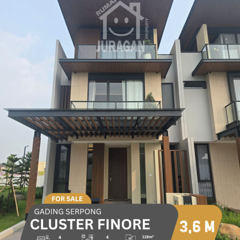 Dijual Rumah Finore Gading Serpong