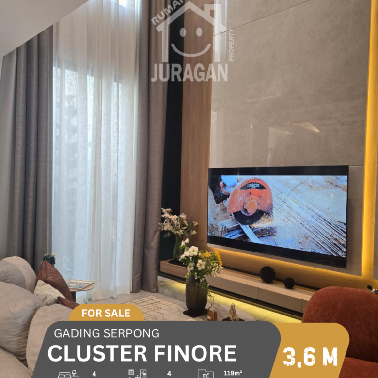 Dijual Rumah Finore Gading Serpong